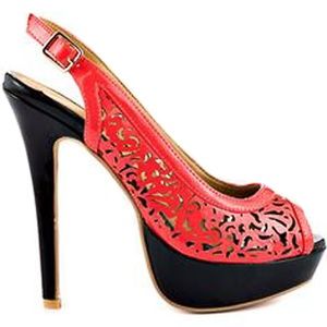 2 Lips Too Women’s Too Doily Coral Heels